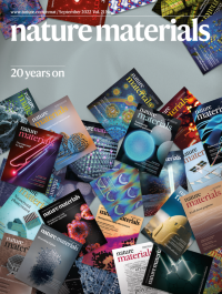 科学雑誌　nature 21冊 Volume 21 | Nature Materials