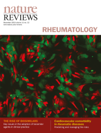 Volume 11 | Nature Reviews Rheumatology