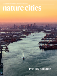 Cover image for Nature Cities ebook