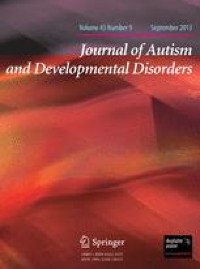                                   Journal of Autism and Developmental Disorders                               (2022 )Cite this article                