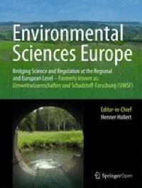                                   Environmental Sciences Europe                              volume  34, Article number: 21  (2022 )             Ci