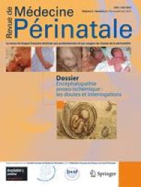 Sensorialite De Nouveau Ne Premature Et Environnement Humain A L Hopital Springerlink