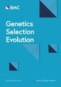 Genome-wide association study using deregressed breeding values for ...