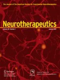                                   Neurotherapeutics                              volume  18, pages  534–543 (2021 )Cite this article              