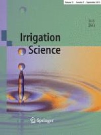 Evaluation of transpiration in different almond production systems with ...