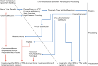 Low-temperature preparation workflows.