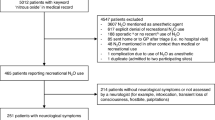 Neurological disorders caused by recreational use of nitrous oxide—a ...