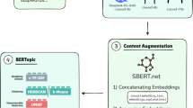 Large language models for efficient topic modeling | Neural Computing ...