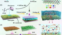 Highly stretchable and conductive MXene integrated anisotropic ...
