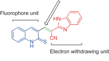 A novel ratiometric fluorescent probe for cyanide anion with high ...