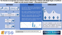 semaglutide and bariatric surgery Patients Who Undergo Achieve Greater Weight Loss Lower Cardiovascular Event Rates Compared to Those on GLP-1 Medications Use of weight loss drugs