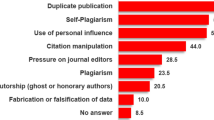 falsification fabrication and plagiarism in research paper
