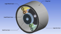 Design and Optimization of a 3-Stage Industrial Gearbox | Springer ...