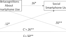 The relationship between social anxiety and problematic smartphone use ...