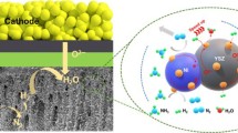 Performance-enhanced direct ammonia protonic ceramic fuel cells using ...