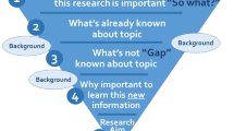 how to write a related studies in research