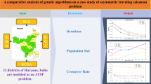 travelling salesman problem in javascript