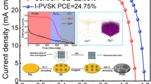 Perovskite quantum dots in solar cells: synthesis, properties and ...
