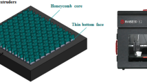 Mechanical property study of 3D printed honeycomb structures with ...
