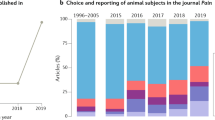 experimental animal model of pain