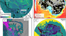 ABSTRACT Seismic, radio-echo, TWERLE balloon and oceanographic data of the Filchner-Ronne ice shelves are analysed. A large thin area in the central Ronne Ice Shelf is found to differ from the morphology of the Ross and Filchner ice shelves. This area is partly filled by basal saline ice, which can be attributed to regional regelation caused by oceanic circulation. Access through your institution Buy or subscribe This is a preview of subscription content, access via your institution ACCESS OPTIONS Access through your institution Subscribe to this journal Receive 51 print issues and online access $199.00 per year only $3.90 per issue Learn more Buy this article * Purchase on SpringerLink * Instant access to full article PDF Buy now Prices may be subject to local taxes which are calculated during checkout ADDITIONAL ACCESS OPTIONS: * Log in * Learn about institutional subscriptions * Read our FAQs * Contact customer support SIMILAR CONTENT BEING VIEWED BY OTHERS BATHYMETRY OF THE ANTARCTIC CONTINENTAL SHELF AND ICE SHELF CAVITIES FROM CIRCUMPOLAR GRAVITY ANOMALIES AND OTHER DATA Article Open access 07 January 2025 DEEP WATER INFLOW SLOWED OFFSHORE EXPANSION OF THE WEST ANTARCTIC ICE SHEET AT THE EOCENE-OLIGOCENE TRANSITION Article Open access 21 February 2022 RAPID DISINTEGRATION AND WEAKENING OF ICE SHELVES IN NORTH GREENLAND Article Open access 07 November 2023 REFERENCES * Drewry, D. J., Jordan, S. R. & Jankowski, E. J. _Annls Glaciol._ 3, 83–91 (1982). Article  ADS  Google Scholar  * Levanon, N., Julian, P. R. & Suomi, V. E. _Nature_ 268, 514–516 (1977). Article  ADS  Google Scholar  * Behrendt, J. C. _J. geophys. Res._ 67, 211–234 (1962). ADS  Google Scholar  * Behrendt, J. C. _U.S. geol. Surv. Prof. Pap._ 844 (1974). * Neal, C. S. _J. Glaciol._ 24, 295–307 (1979). Article  ADS  Google Scholar  * Swithinbank, C. W. M. _IASH Publ. No. 79_ (Berne), 405–414 (1968). * Doake, C. S. M. _Polar Rec._ 18, 34–41 (1976). Article  Google Scholar  * Robin, G de Q. _J. Glaciol._ 24, 259–271 (1979). Article  ADS  Google Scholar  * Zotikov, I. A., Zagorodnov, V. S. & Raikovsky, J. V. _Science_ 207, 1463–1465 (1980). Article  ADS  CAS  Google Scholar  * Thomas, R. H., MacAyeal, D. R. & Eilers, D. M. _Am. geophys. Un. Antarctic Res. Ser._ (eds Crary, A. P. & Bentley, C. R.) (in the press). * Bently, C. R. & Jezek, K. C. _J. R. Soc. N.Z._ 11, 355–375 (1981). Article  Google Scholar  * Budd, W. F. _J. Glaciol._ 6, 335–358 (1966). Article  ADS  Google Scholar  * Crabtree, R. D. & Doake, C. S. M. _Polar Rec._ 20, 31–37 (1980). Article  Google Scholar  * Stephenson, S. N. & Doake, C. S. M. _Annls Glaciol._ 3, 295–299 (1982). Article  ADS  Google Scholar  * Southard, R. B. & MacDonald, W. R. _Antarctic J. U.S._ 9, 61–67 (1974). Google Scholar  * Colvill, A. J. _Polar Rec._ 18, 390–394 (1977). Article  Google Scholar  * Budd, W. F., Jenssen, D. & Radok, U. Publ. No No 18 Meteorological Dept. Univ. Melbourne (1971). * Behrendt, J. C. _IASH Publ._ No. 86, 488–496 (1970). * Wexler, H. _J. Glaciol._ 3, 626–645 (1960). Article  ADS  Google Scholar  * Drewry, D. J. & Meldrum, D. T. _Polar Rec._ 19, 267–273 (1978). Article  Google Scholar  * Sanderson, T. J. O. _J. Glaciol_ 22, 435–60 (1979). Article  Google Scholar  * Robin, G. de Q. _Nature_ 253, 168–172 (1975). Article  ADS  Google Scholar  * Thomas, R. H. _J. Glaciol._ 12, 45–53 (1973). Article  ADS  Google Scholar  * Gammelsrød, T. & Slotsvik, N. _Polarfurschung_ 51, 101–111 (1982). Google Scholar  * Kohnen, H. _Annls Glaciol_ 3, 160–165 (1982). Article  ADS  Google Scholar  * Carmack, E. C. & Foster, T. D. _Deep Sea Res._ 22, 77–90 (1975). CAS  Google Scholar  * Foldvik, A. & Kvinge, T. in _Polar Oceans_ (ed. Dunbar, M.) 247–255 (1977). Google Scholar  * Foldvik, A. & Gade, H. G. _Naturen_ 6, 271–275 (1978). Google Scholar  * Pratt, J. G. D. _Trans-Antarctic Expedition_ 1955–1958 Scientific Rep. No. 4 (1960). * Robin, G. de Q. in _Antarctic Geology and Geophysics_ (ed. Adie, R. J.) 675–682 (Oslo Universitetsforlaget, 1972). Google Scholar  * Swithinbank, C. W. M. _Phil Trans. R. Soc._ B279, 161–183 (1977). Article  Google Scholar  * Drewry, D. J., Meldrum, D. T. & Jankowski, E. J. _Polar Rec._ 20, 43–45 (1980). Article  Google Scholar  * Lisignoli, C. A. _Trans. Am. geophys. Un._ 45, 391–397 (1964). Google Scholar  * Möller, D. & Gerdau, H. _Polarforschung_ 51, 43–53 (1982). Google Scholar  Download references AUTHOR INFORMATION AUTHORS AND AFFILIATIONS * Scott Polar Research Institute, Lensfield Road, Cambridge, CB2 1ER, UK G. de Q. Robin & S. R. Jordan * British Antarctic Survey, Natural Environment Research Council, High Cross, Madingley Road, Cambridge, CB3 OET, UK C. S. M. Doake & R. D. Crabtree * Alfred-Wegener Institut für Polarforschung, Columbus-Center, D-2850, Bremerhaven, FRG H. Kohnen * Institut für Vermessungskunde, Pockelstrasse 4, Hochhaus, D-3300, Braunschweig, FRG D. Möller Authors * G. de Q. Robin View author publications You can also search for this author inPubMed Google Scholar * C. S. M. Doake View author publications You can also search for this author inPubMed Google Scholar * H. Kohnen View author publications You can also search for this author inPubMed Google Scholar * R. D. Crabtree View author publications You can also search for this author inPubMed Google Scholar * S. R. Jordan View author publications You can also search for this author inPubMed Google Scholar * D. Möller View author publications You can also search for this author inPubMed Google Scholar RIGHTS AND PERMISSIONS Reprints and permissions ABOUT THIS ARTICLE CITE THIS ARTICLE de Q. Robin, G., Doake, C., Kohnen, H. _et al._ Regime of the Filchner–Ronne ice shelves, Antarctica. _Nature_ 302, 582–586 (1983). https://doi.org/10.1038/302582a0 Download citation * Received: 06 December 1982 * Accepted: 14 February 1983 * Issue Date: 14 April 1983 * DOI: https://doi.org/10.1038/302582a0 SHARE THIS ARTICLE Anyone you share the following link with will be able to read this content: Get shareable link Sorry, a shareable link is not currently available for this article. Copy to clipboard Provided by the Springer Nature SharedIt content-sharing initiative