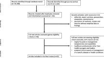 qualitative research in nursing and healthcare