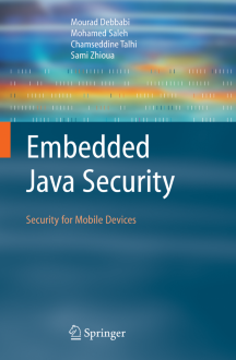 Cover: Embedded Java Security: Security for Mobile Devices