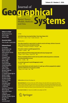 Special Issue: Advances and application in location and spatial ...