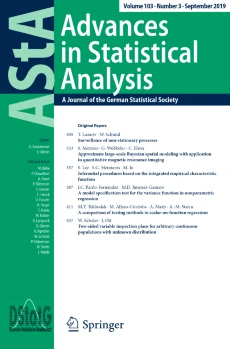AStA Advances in Statistical Analysis