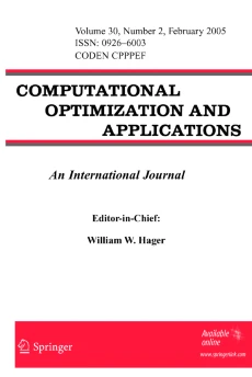 Special Issue: Machine Learning and Optimization | Springer Nature Link