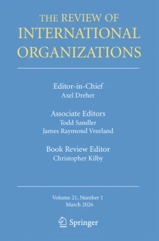 The Review of International Organizations