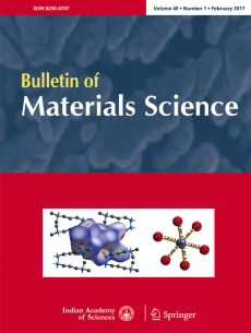 Advances in Materials Science and Technology | Springer Nature Link