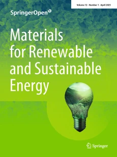 Materials for Renewable and Sustainable Energy
