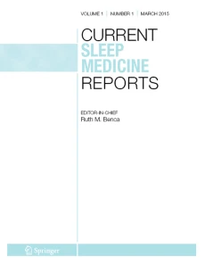 Fatigue and Sleep | Springer Nature Link (formerly SpringerLink)
