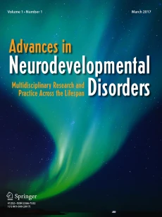 Advances in Neurodevelopmental Disorders
