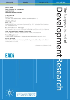 The European Journal of Development Research