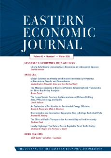 Eastern Economic Journal
