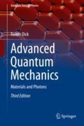 Advanced Quantum Mechanics | SpringerLink