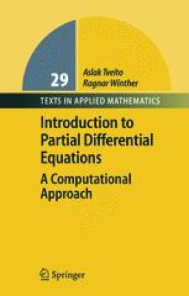 Introduction To Partial Differential Equations | SpringerLink