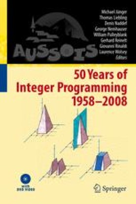 50 Years of Integer Programming 1958-2008 | SpringerLink