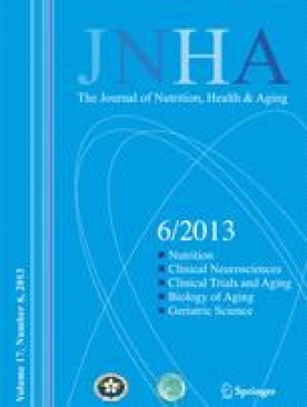 The journal of nutrition, health & aging | Home