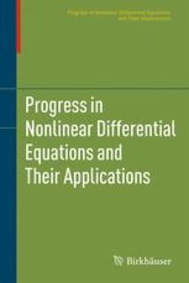 Progress in Nonlinear Differential Equations and Their Applications ...