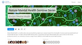 Nature Mental Health Seminar Series landing page