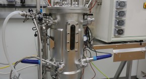 A stainless steel bioreactor