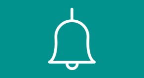 A bell icon to symbolize an alert sign-up.