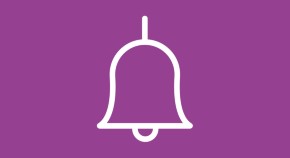 Bell icon to symbolize journal alerts