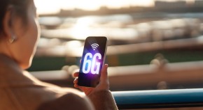 Phone with 6G boldly on the screen