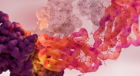 Artistic rendering of molecular interactions in high detail