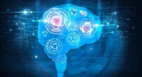 research & reviews a journal of drug design & discovery Conceptual image of a technology-augmented brain.