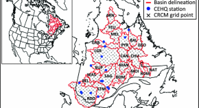 A copula-based multivariate analysis of Canadian RCM projected